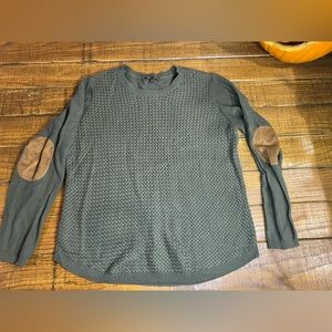 Army green sweater